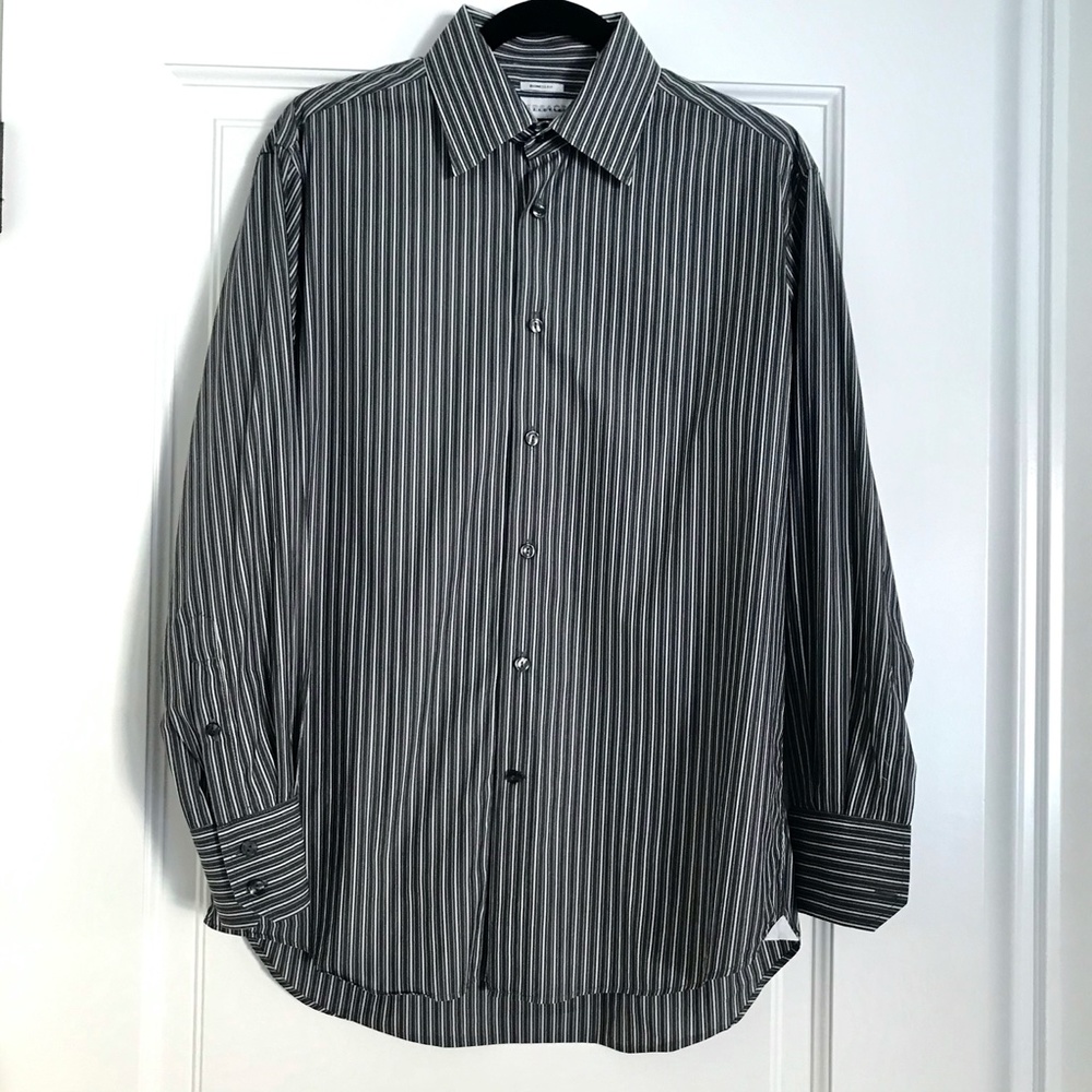 Versace Business Fit Dress Shirt - 15.5 / 39 - Picture 4 of 6